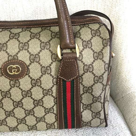 Authentic Gucci Boston satchel bag - Picture 4 of 16